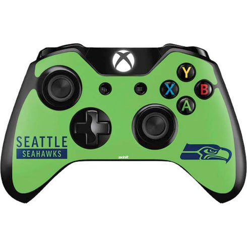 NFL Seattle Seahawks Green Performance Series Xbox One Controller Skin