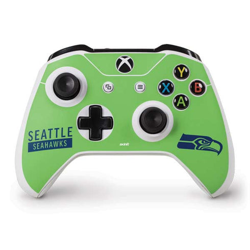 NFL Seattle Seahawks Green Performance Series Xbox One S Controller Skin