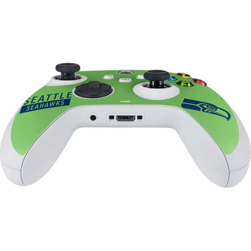 NFL Seattle Seahawks Green Performance Series Xbox Series S Controller Skin