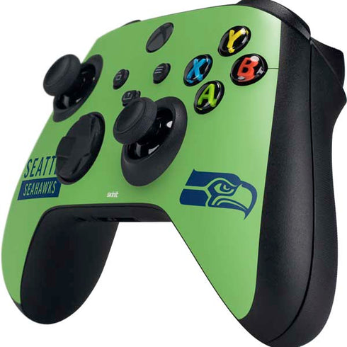 NFL Seattle Seahawks Green Performance Series Xbox Series X Controller Skin