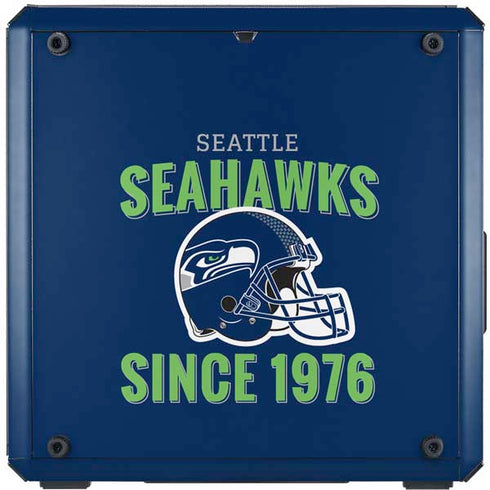 NFL Seattle Seahawks Helmet Cooler Master MasterBox Q300L Mini Tower Skin