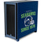 NFL Seattle Seahawks Helmet Corsair 4000D Tempered Glass Mid-Tower ATX Case Skin