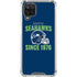 NFL Seattle Seahawks Helmet Galaxy A12 Clear Case