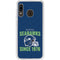 NFL Seattle Seahawks Helmet Galaxy A20 Clear Case