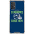 NFL Seattle Seahawks Helmet Galaxy A32 5G Clear Case