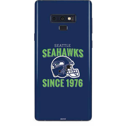 NFL Seattle Seahawks Helmet Galaxy Note 9 Skin