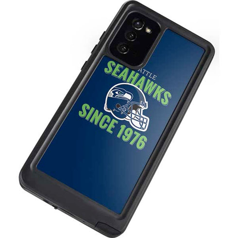 NFL Seattle Seahawks Helmet Galaxy Note20 5G Waterproof Case