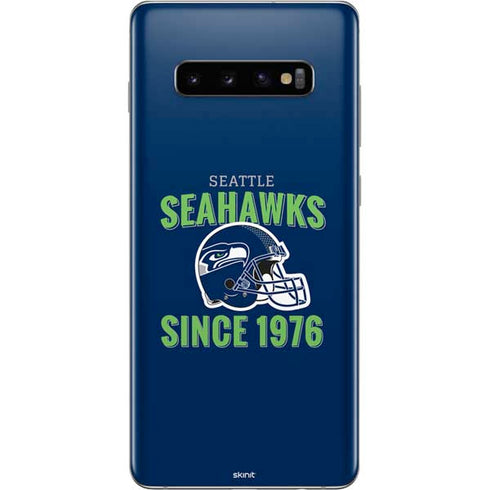 NFL Seattle Seahawks Helmet Galaxy S10 Plus Skin