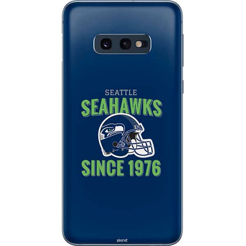 NFL Seattle Seahawks Helmet Galaxy S10e Skin