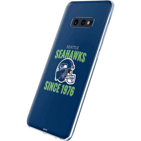 NFL Seattle Seahawks Helmet Galaxy S10e Skin