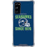 NFL Seattle Seahawks Helmet Galaxy S20 FE Clear Case