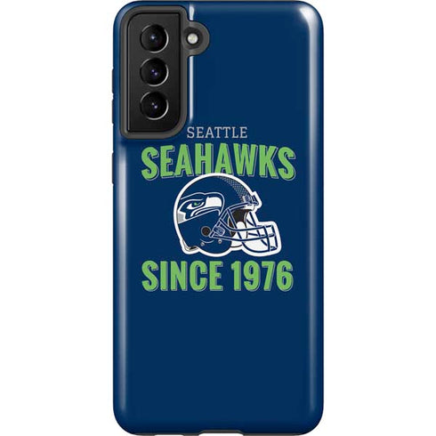 NFL Seattle Seahawks Helmet Galaxy S21 Plus 5G Pro Case