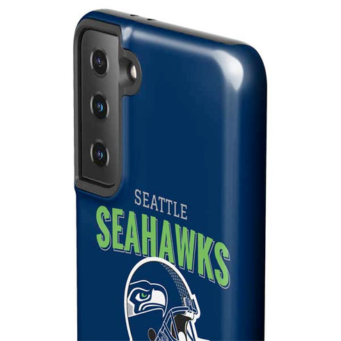 NFL Seattle Seahawks Helmet Galaxy S21 Plus 5G Pro Case