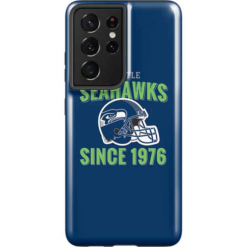 NFL Seattle Seahawks Helmet Galaxy S21 Ultra 5G Pro Case
