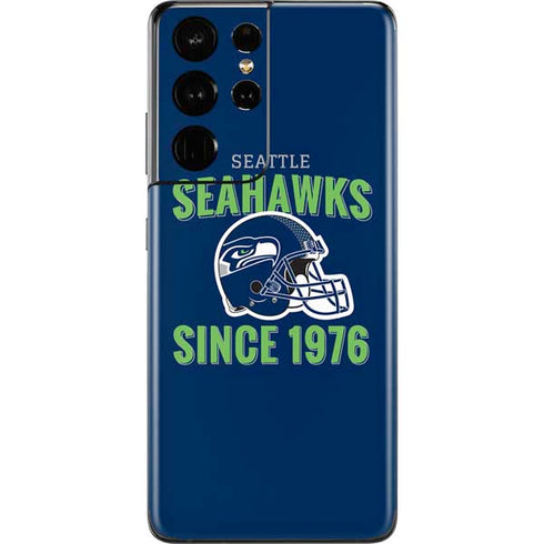 NFL Seattle Seahawks Helmet Galaxy S21 Ultra 5G Skin