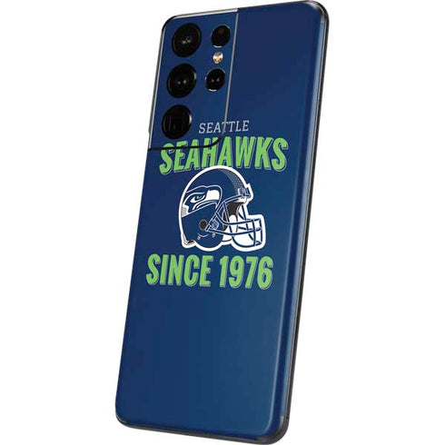 NFL Seattle Seahawks Helmet Galaxy S21 Ultra 5G Skin