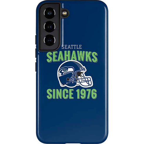 NFL Seattle Seahawks Helmet Galaxy S22 Pro Case