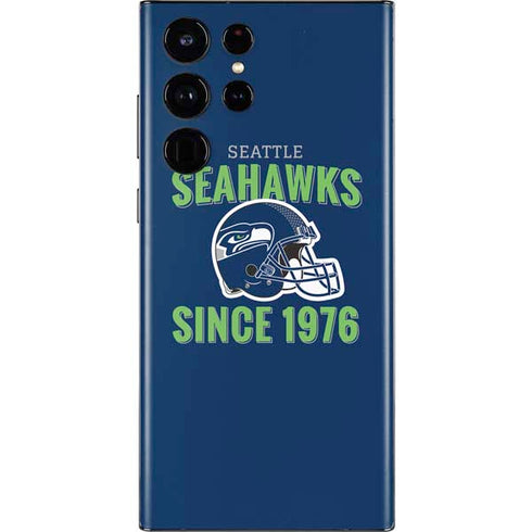 NFL Seattle Seahawks Helmet Galaxy S22 Ultra Skin