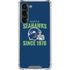 NFL Seattle Seahawks Helmet Galaxy S23 Plus Clear Case