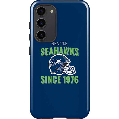 NFL Seattle Seahawks Helmet Galaxy S23 Plus Pro Case