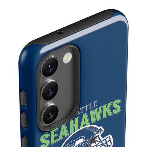 NFL Seattle Seahawks Helmet Galaxy S23 Plus Pro Case