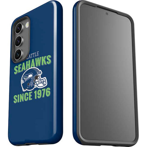 NFL Seattle Seahawks Helmet Galaxy S23 Plus Pro Case