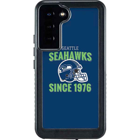 NFL Seattle Seahawks Helmet Galaxy S23 Plus Waterproof Case