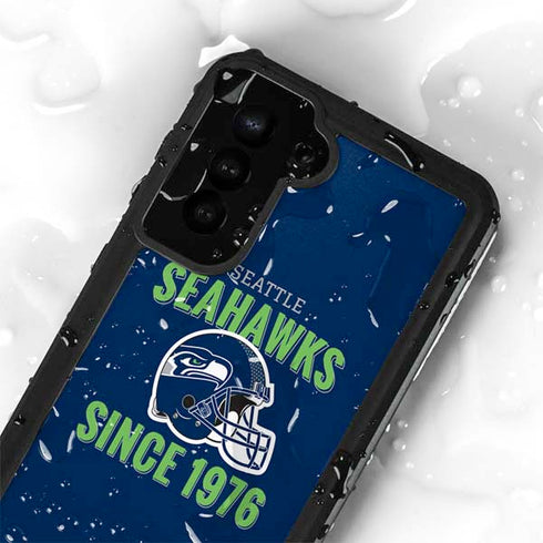 NFL Seattle Seahawks Helmet Galaxy S23 Waterproof Case