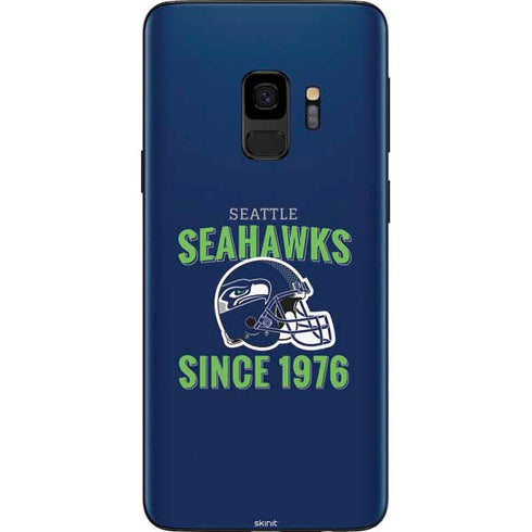 NFL Seattle Seahawks Helmet Galaxy S9 Skin