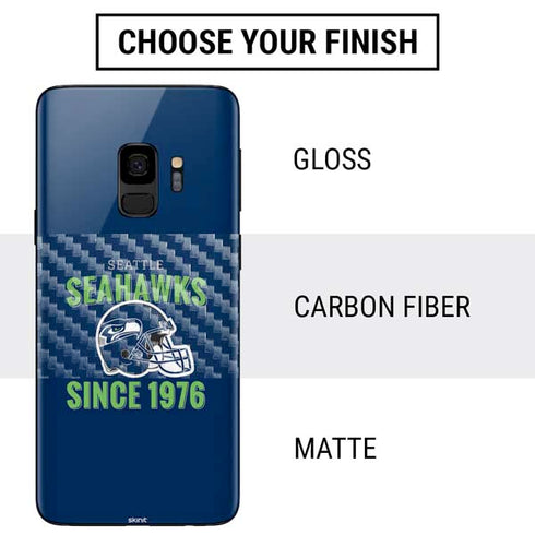NFL Seattle Seahawks Helmet Galaxy S9 Skin