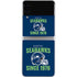 NFL Seattle Seahawks Helmet Galaxy Z Flip4 5G Skin