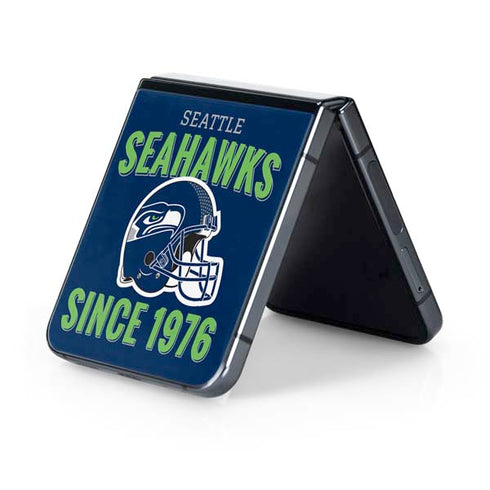 NFL Seattle Seahawks Helmet Galaxy Z Flip5 5G Skin