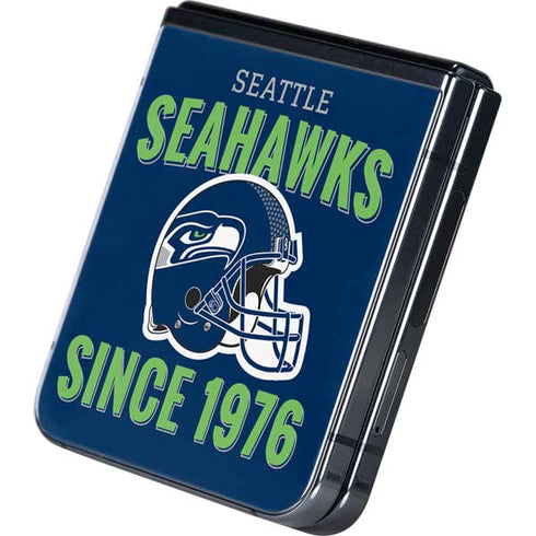NFL Seattle Seahawks Helmet Galaxy Z Flip5 5G Skin