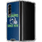 NFL Seattle Seahawks Helmet Galaxy Z Fold4 5G Clear Case