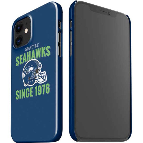 NFL Seattle Seahawks Helmet iPhone 12 Mini Lite Case