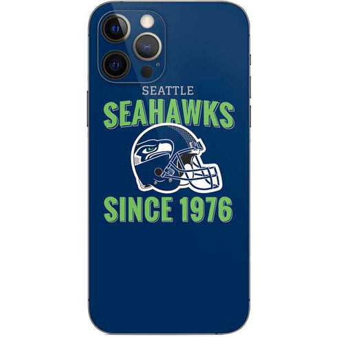 NFL Seattle Seahawks Helmet iPhone 12 Pro Skin