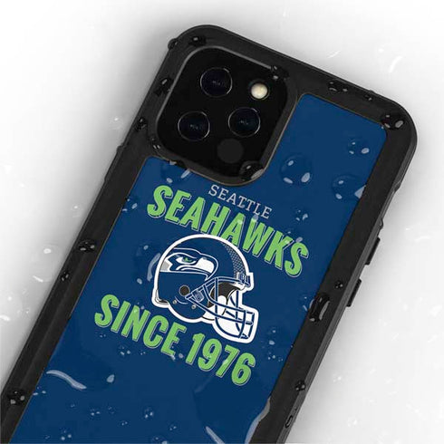 NFL Seattle Seahawks Helmet iPhone 12 Pro Waterproof Case