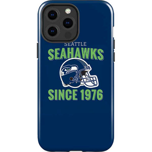 NFL Seattle Seahawks Helmet iPhone 13 Pro Max Impact Case