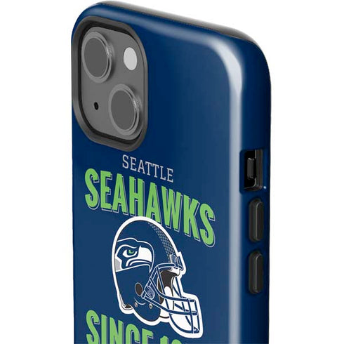 NFL Seattle Seahawks Helmet iPhone 14 Plus Impact Case