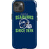 NFL Seattle Seahawks Helmet iPhone 15 Impact Case