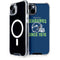 NFL Seattle Seahawks Helmet iPhone 14 Plus MagSafe Case