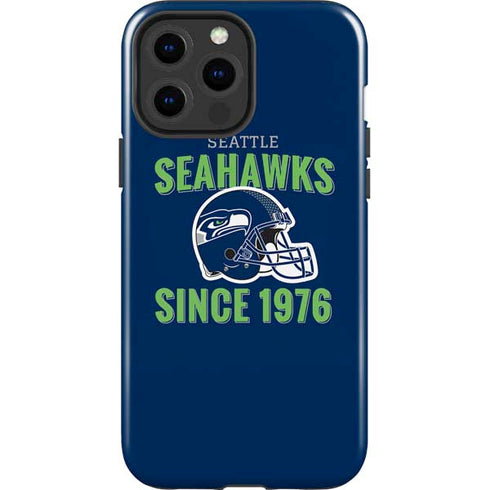 NFL Seattle Seahawks Helmet iPhone 14 Pro Max Impact Case