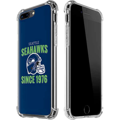 NFL Seattle Seahawks Helmet iPhone 7/8 Plus Clear Case