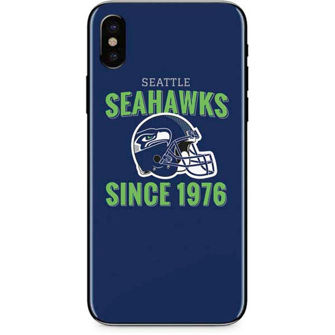 NFL Seattle Seahawks Helmet iPhone X Skin