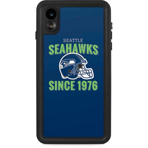 NFL Seattle Seahawks Helmet iPhone XR Waterproof Case