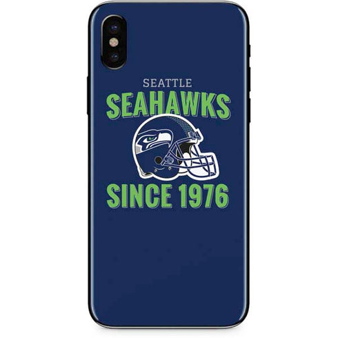 NFL Seattle Seahawks Helmet iPhone XS Max Skin