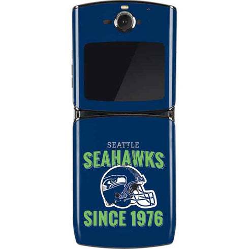 NFL Seattle Seahawks Helmet Motorola RAZR Skin