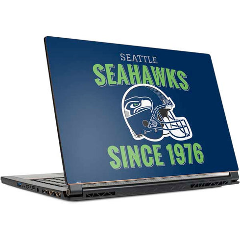 NFL Seattle Seahawks Helmet MSI GS65 Stealth Laptop Skin