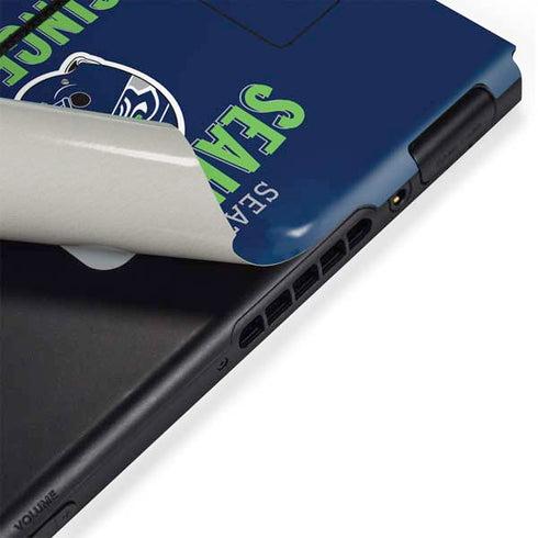 NFL Seattle Seahawks Helmet Nintendo Switch Bundle Skin