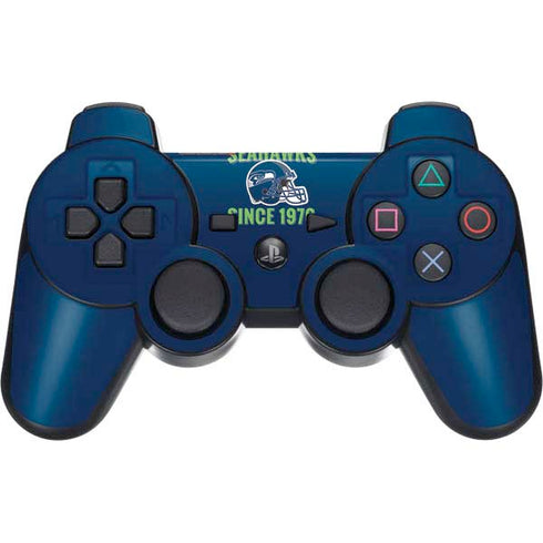 NFL Seattle Seahawks Helmet PS3 Dual Shock wireless controller Skin